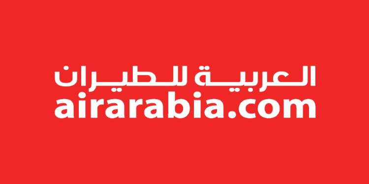Логотип авиакомпании Аир Арабиа с официального сайта
